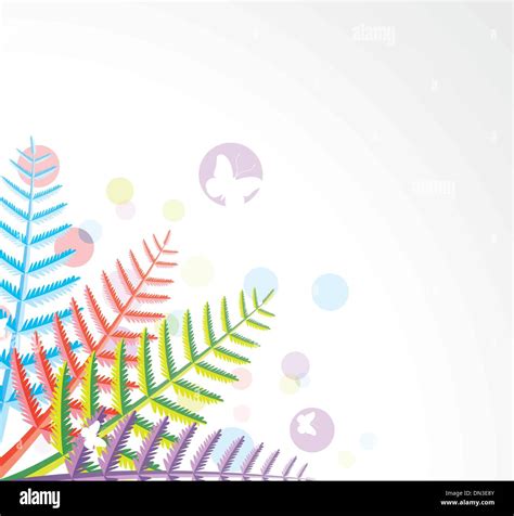 vector fern leaves Stock Vector Image & Art - Alamy