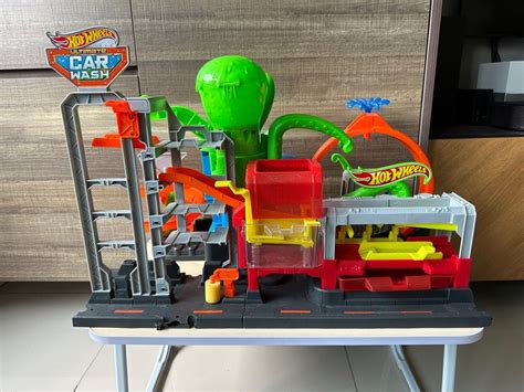 Hot Wheels City Ultimate Octo Car Wash Playset Hobbies Toys Toys Games On Carousell