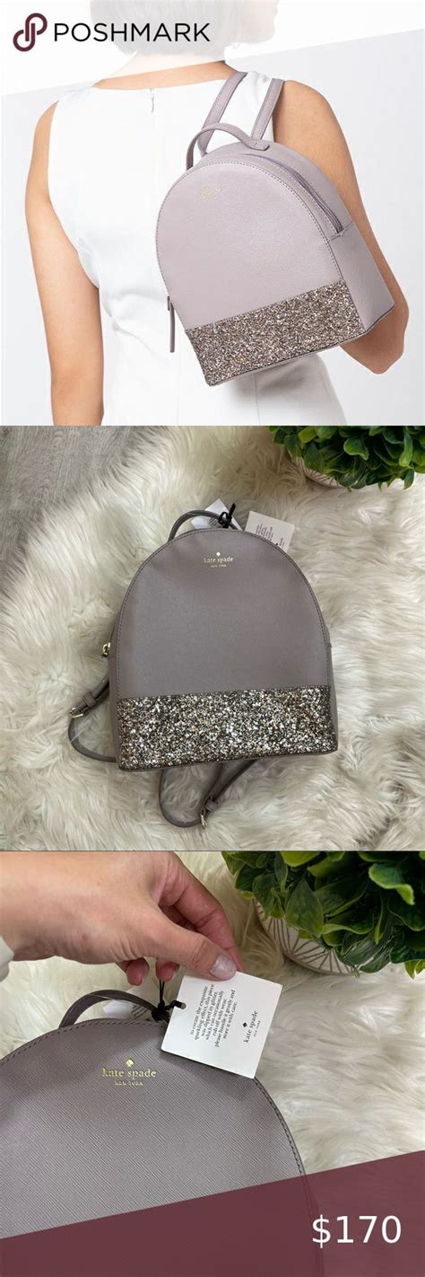 Kate Spade Gold Glitter Court Sammi Backpack Gold Glitter Kate Kate