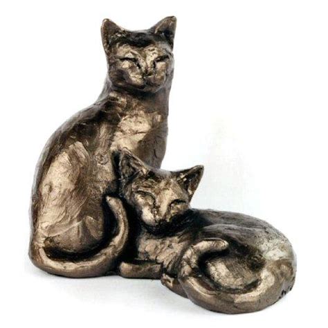 Frith Paul Jenkins Cat Dog And Farm Animal Bronze Sculptures