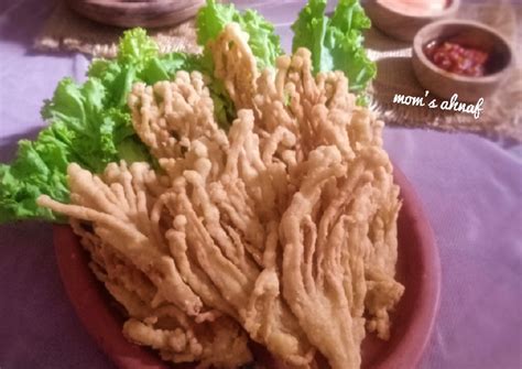 Resep Jamur Enoki Crispy Oleh Deffi Mom S Ahnaf Cookpad