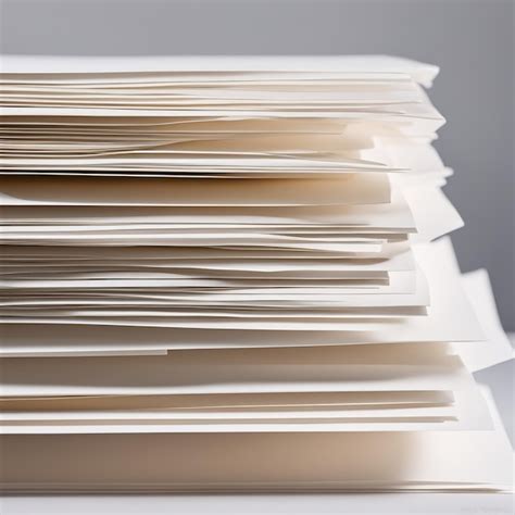 Premium Ai Image Stack Of Papers