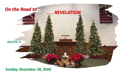 Oak Grove Mennonite Church Live Stream On The Road To Revelation