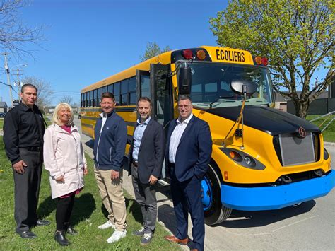 Investissement De M Pour Autobus Scolaires Lectriques Dans La Mrc