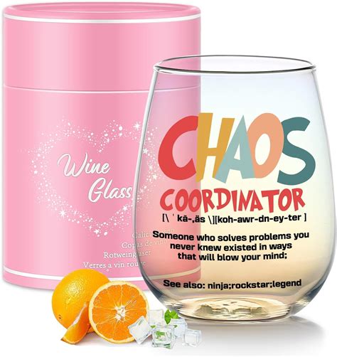 Amazon Yalucky Chaos Coordinator Boss Lady Gifts For Women Thank