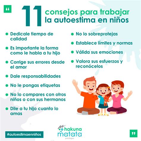 Autoestima En Niños 11 Consejos Para Trabajarla Y Aumentarla