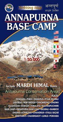 :Trekking Map Mardi Himal