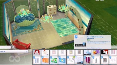 Sims Mermaid Decor Cc