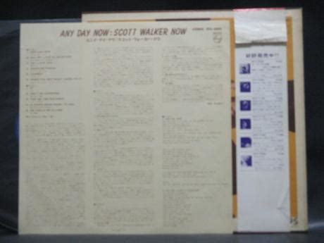 Backwood Records Scott Walker Any Day Now Japan Orig Lp Obi Dif