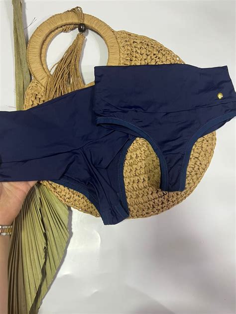 CALCINHA FIO DUPLO ALTA 0903 AZUL MARINHA Império Lingerie