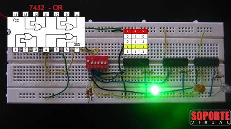 Compuertas L Gicas And Or Not Protoboard Youtube