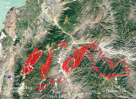 Fires In Utah 2018 Map Maping Resources