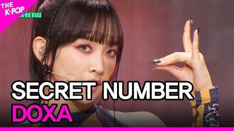 Secret Number Doxa 시크릿넘버 독사 The Show 230530 Youtube