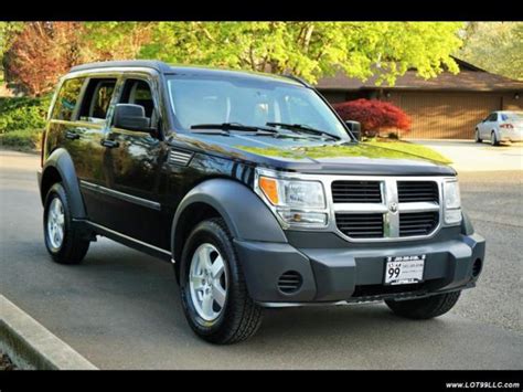 2007 Dodge Nitro SXT 4X4 120K BLACK Newer Tires Automatic 2 Door SUV