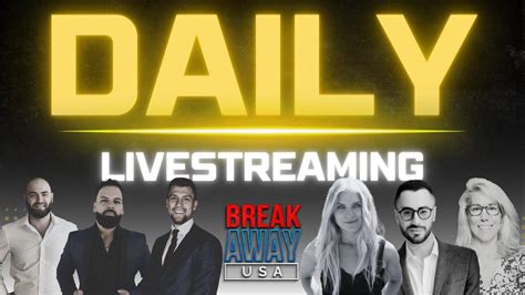 Join The Break Away USA Daily LIVE Show - One News Page VIDEO