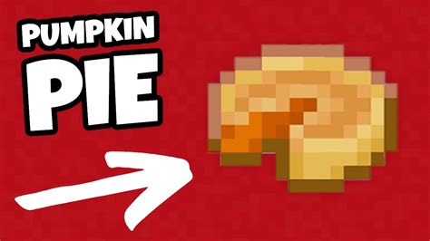 How To Craft Pumpkin Pie In Minecraft Youtube