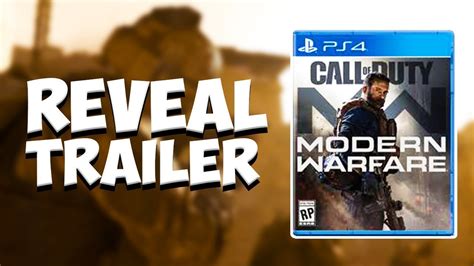 Call Of Duty Modern Warfare Reveal Trailer What Do You Think About It