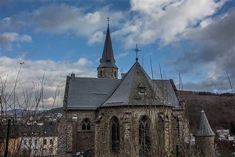 Gereja St Ignatius Di Betzdorf Agama Berdoa Rumah Doa Foto Latar