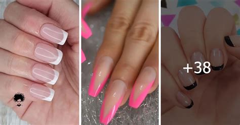 Photos French Manicure With A Revisited And Trendy Design