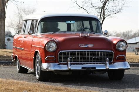 1955 Chevy Handyman Wagon 327 V8 Ac Tilt Disc Brakes And Much More