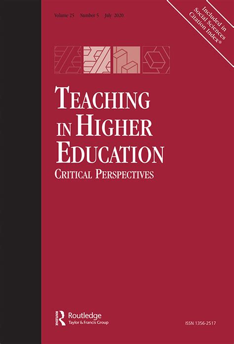 Full Article Patterns Of University Teachers Approaches To Teaching