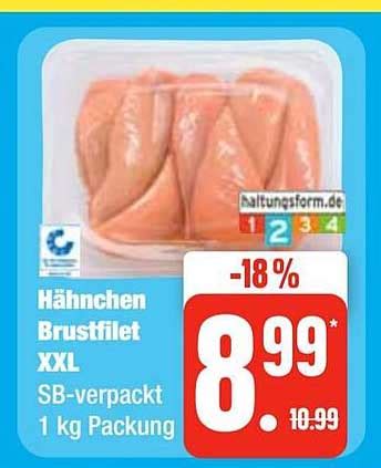 Hähnchen Brustfilet XXL Angebot bei Edeka Frischemarkt