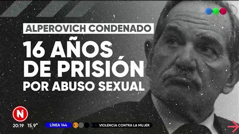 Condenaron A JosÉ Alperovich A 16 AÑos De PrisiÓn Por Abuso Sexual