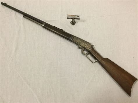 Sold Price Antique Marlin Model 1893 Lever Action Repeating 38 55 Rifle Serial Number 270897