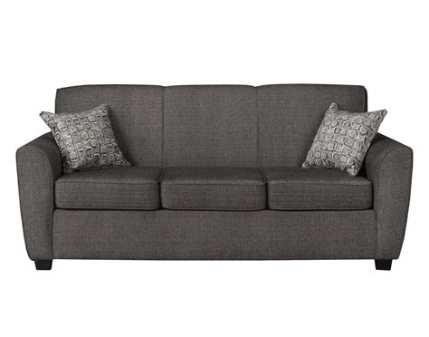 Contemporary Grey Sofa Bed with Chaise - Arrow Furniture