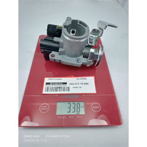 Jual Throttle Body Fullset Sensor TPS IACV Honda Vario 125 Keihin