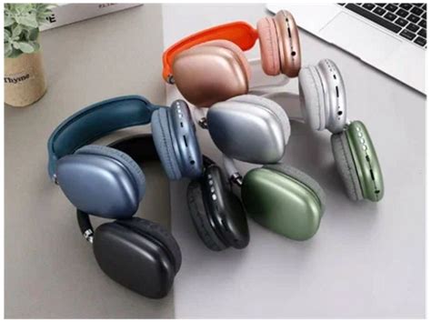 Беспроводные полноразмерные Bluetooth наушники Macaron P9 Max - Купить ...