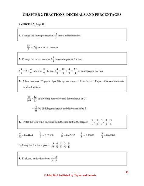 PDF CHAPTER 2 FRACTIONS DECIMALS AND PERCENTAGES DOKUMEN TIPS