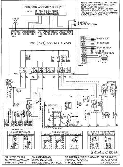 Godrej Double Door Refrigerator Wiring Diagram Double Door