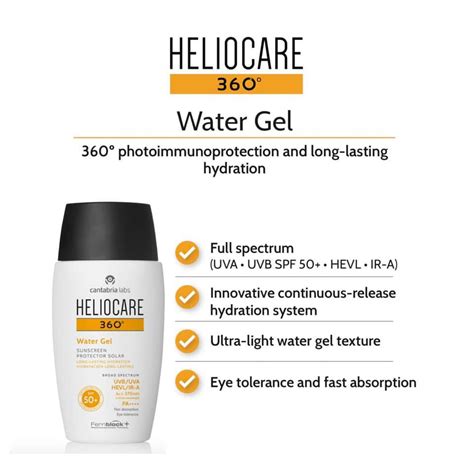 Heliocare Water Gel Spf Ml Alpro Pharmacy