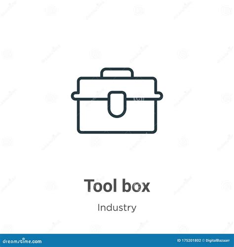 Black Toolbox Icon