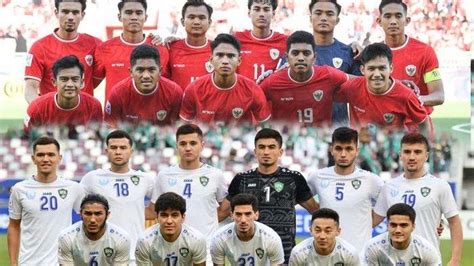 NONTON Live Streaming Timnas U23 Indonesia Vs Uzbekistan Gratis Via HP