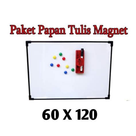 Jual Papan Tulis Whiteboard Magnet Magnetic Whiteboard X Cm