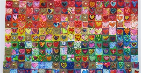 Cassie Stephens In The Art Room School Wide Collaborative Series Our School Has Heart Part