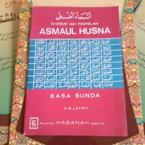 Jual Buku Latin Bahasa Sunda Kkhasiat Dan Fadhilah Asma Ul Husna