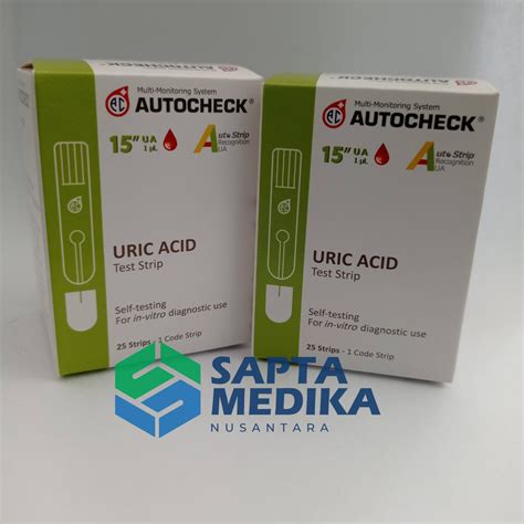 Strip Asam Urat Autocheck Sapta Medika