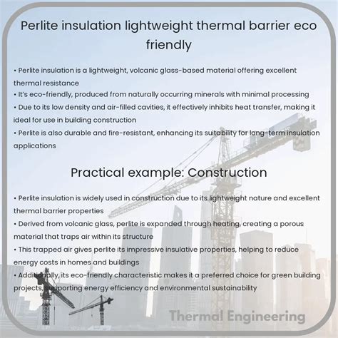 Perlite Insulation Lightweight Thermal Barrier Eco Friendly