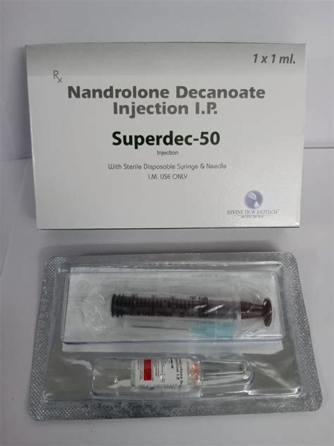 Superdec 50 Nandrolone Decanoate 50MG Injection DIVINE DEW BIOTECH 1