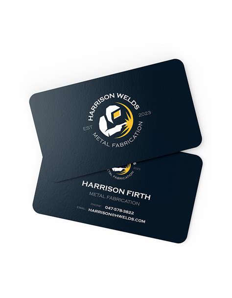 Welding Business Cards Print Your Metal Fabrication And Welding