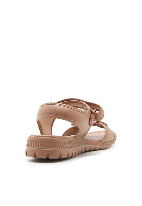 Sandália AZALEIA Tiras Nude Compre Agora Dafiti Brasil