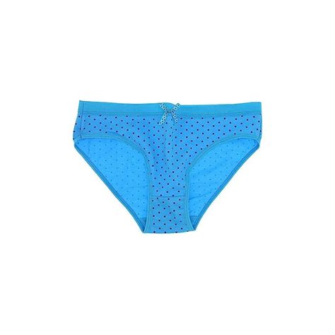 CreoQIJI Sexy Uomo Intimo Elefante Femminile Donne Cotone Biancheria Intima Basic Bikini Polka