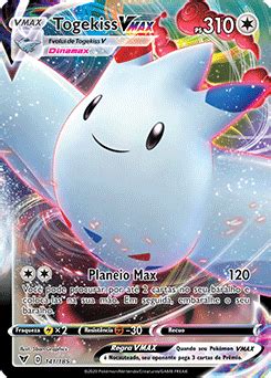 Togekiss VMAX Voltagem Vívida Banco de Dados de Cards do Estampas