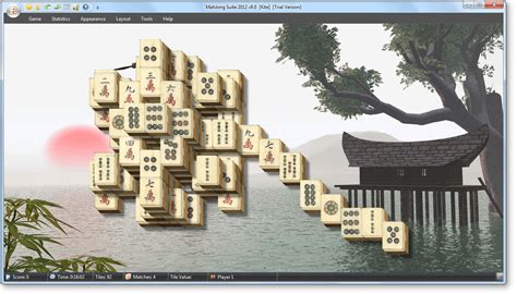 Mahjong Suite Kite Layout Screenshot