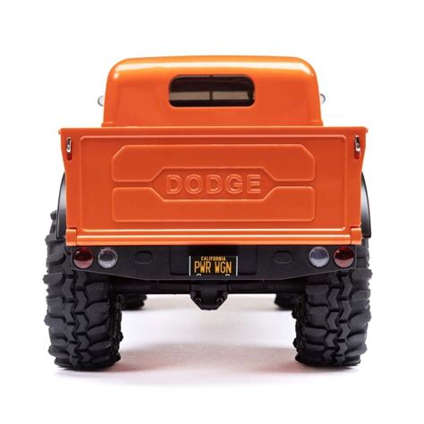 Axial Scx Dodge Power Wagon Wd Rock Crawler Brushed Rtr Orange