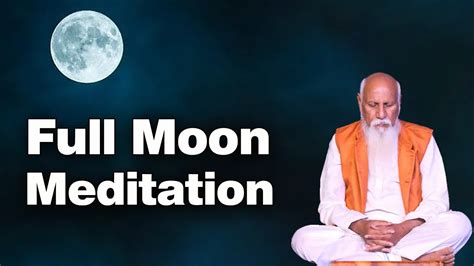 Live From Kadthal Full Moon Meditation Pmc English Youtube