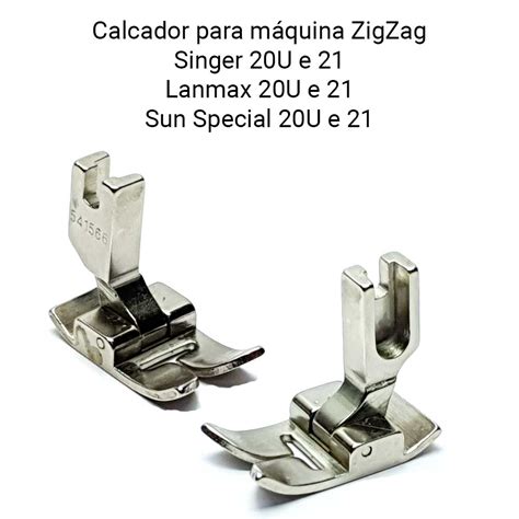 Calcador Para Maquina De Costura Zig Zag Singer U Lanmax U